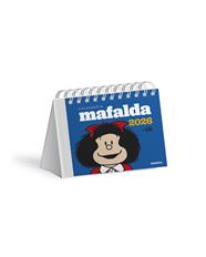 MAFALDA 2026, CALENDARIO ESCRITORIO AZUL | 9786316693198 | QUINO
