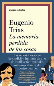 MEMORIA PERDIDA DE LAS COSAS, LA | 9788430628155 | TRÍAS, EUGENIO