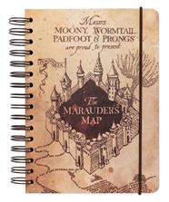 LLIBRETA : HARRY POTTER MARAUDER'S MAP A5 | 8435497258986
