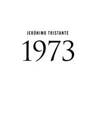 1973 | 9788419822888 | TRISTANTE, JERÓNIMO