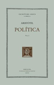 POLÍTICA (VOL. I) | 9788498594065 | ARISTÒTIL