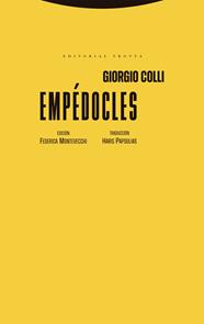 EMPÉDOCLES | 9788413643519 | COLLI, GIORGIO