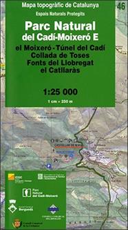 PARC NATURAL DEL CADI-MOIXERO : MOIXERO ; TUNEL DEL CADI ; COLLADA DE TOSES ; FONTS DEL LLOBREGAT ; CATLLARAS | 9788439399599 | DE CATALUNYA, INSTITUT CARTOGRÀFIC I