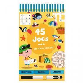 45 JOCS PER A LES VACANCES | 9782733870952 | POTARD, CÉLINE
