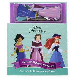 PRINCESAS DISNEY : VISTE A LAS PRINCESAS CON IMANES | 9788418335952
