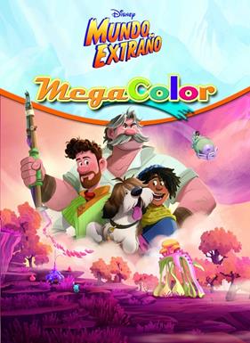MUNDO EXTRAÑO :  MEGACOLOR | 9788418940088 | DISNEY