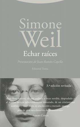 ECHAR RAÍCES | 9788413643571 | WEIL, SIMONE