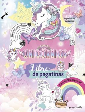 UNICORNIOS : LIBRO DE PEGATINAS | 9788408292685
