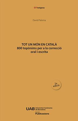 TOT UN MÓN EN CATALÀ | 9788410202573 | PALOMA SANLLEHÍ, DAVID