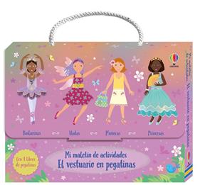 MALETIN VESTUARIO EN PEGATINAS : BAILARINAS - HADAS - MUÑECAS - PRINCESAS | 9781836063230 | WATT, FIONA