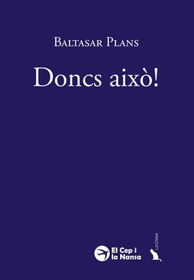 DONCS AIXÒ! | 9791387876364 | PLANS, BALTASAR
