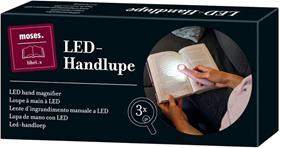 LUPA DE MA AMB LED MOSES (83442) | 4033477834423