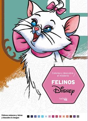 COLOREA Y DESCUBRE EL MISTERIO : FELINOS | 9788417586041 | VARIOS AUTORES