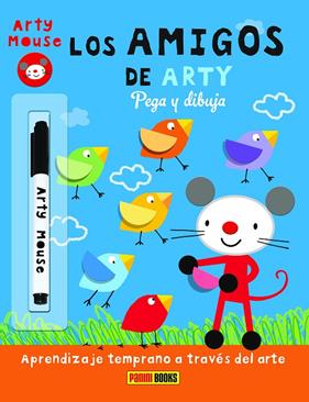 AMIGOS DE ARTY : PEGA Y DIBUJA | 9788413347493