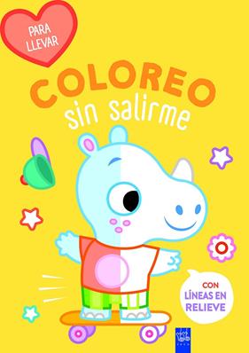 COLOREO SIN SALIRME : RINOCERONTE | 9788408278146