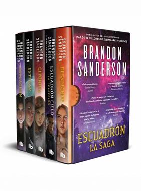 PACK : ESCUADRÓN ; ESTELAR ; CITÓNICA ; ESCUADRÓN CIELO ; DESAFIANTE | 9788413149608 | SANDERSON, BRANDON