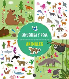 ENCUENTRA Y PEGA ; ANIMALES | 9789403239439