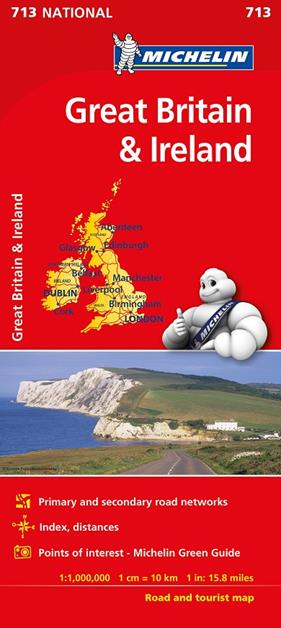 GRAN BRETAÑA ; IRLANDA (1:1.000.000) | 9782067170278