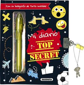 MI DIARIO TOP SECRET (NEGRA) | 9788467791372