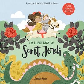 LLEGENDA DE SANT JORDI (AMB SOLAPES DE ROBA), LA | 9788418443411 | JUAN ABELLÓ, NATÀLIA