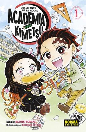 GUARDIANES DE LA NOCHE : ACADEMIA KIMETSU 01 | 9788467969160 | GOTOUGE, KOYOHARU