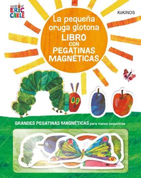 PEQUEÑA ORUGA GLOTONA PEGATINAS MAGNETICAS | 9788417742171 | CARLE, ERIC