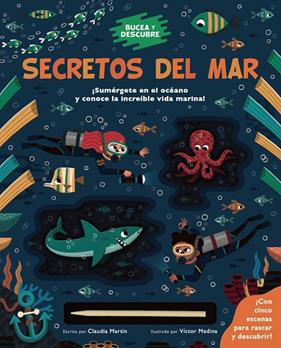 BUCEA Y DESCUBRE : SECRETOS DEL MAR | 9788469669587 | MARTIN, CLAUDIA ; MEDINA, VÍCTOR