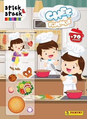 STICK & STACK  :  CHEF FRIENDS | 9788427873711