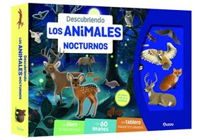 DESCUBRIENDO LOS ANIMALES NOCTURNOS : TABLERO MAGNÉTICO | 9791039558280 | POTARD, CELINE