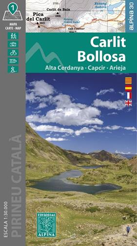 CARLIT BOLLOSA : ALTA CERDANYA ; CAPCIR ; ARIEJA (1:30.000) | 9788470111709