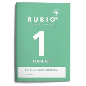 CUADERNO ENTRENA TU MENTE RUBIO 1  LENGUAJE | 9788485109944 | PEDROSA CASADO, BEATRIZ