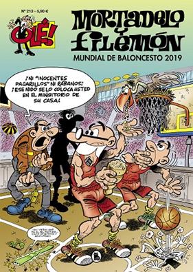 MORTADELO Y FILEMON MUNDIAL DE BALONCESTO 2019 | 9788402423641 | IBAÑEZ, F.