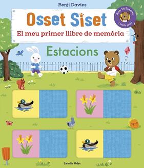 OSSET SISET EL MEU PRIMER LLIBRE DE MEMÒRIA : ESTACIONS | 9791387519803 | DAVIES, BENJI