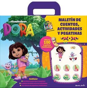 DORA : MALETÍN DE CUENTOS, ACTIVIDADES Y PEGATINAS | 9788408300335
