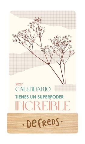 CALENDARIO MESA DE TARJETAS 2027 DEFREDS | 9788419434463 | DEFREDS