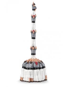 FIGURA GOMA : FESTIARI CASTELLERS DE LES ROQUETES (GRIS) | FESTIARI00027