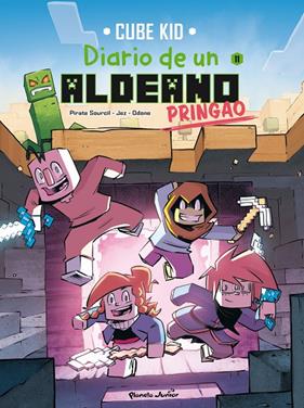 MINECRAFT : DIARIO DE UN ALDEANO PRINGAO 11 | 9788408308997 | CUBE KID