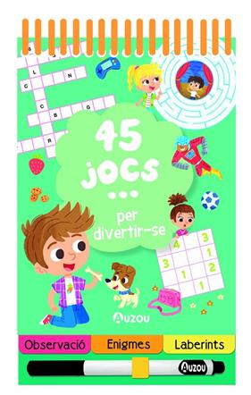 45 JOCS PER DIVERTIR-SE | 9791039534024 | POTARD, CÉLINE ; TAFUNI, GABRIEL