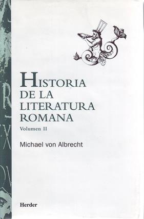 HISTORIA DE LA LITERATURA ROMANA VOL. II | 9788425420382 | ALBRECHT, MICHAEL VON