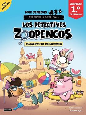 DETECTIVES ZOOPENCOS. CUADERNO DE VACACIONES. EMPIEZO 1.º DE PRIMARIA | 9788408318996 | BENEGAS, MAR