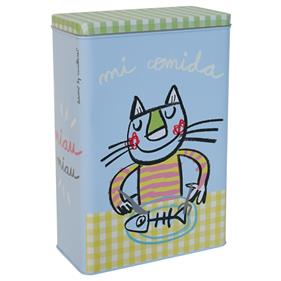 CAIXA METALL : LAROOM GAT MI COMIDA GRAN (BLAVA) (14330) | 8431010143302