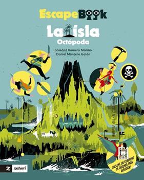ESCAPE BOOK :  LA ISLA OCTÓPODA | 9788419889324 | ROMERO MARIÑO, SOLEDAD : MONTERO GALÁN, DANIEL