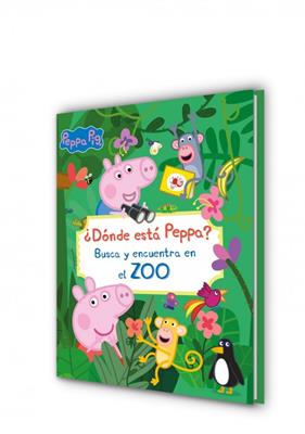 DÓNDE ESTÁ PEPPA? : BUSCA Y ENCUENTRA EN EL ZOO | 9788448870348
