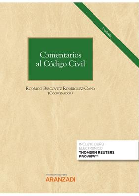 COMENTARIOS AL CÓDIGO CIVIL (PAPEL + E-BOOK) | 9788413457574 | BERCOVITZ RODRÍGUEZ-CANO, RODRIGO