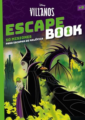 DISNEY VILLANOS ESCAPE BOOK : 50 MISIONES PARA ESCAPAR DE MALÉFICA | 9788418939860