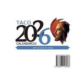 TACO CALENDARIO 2026 DEL CORAZÓN DE JESÚS | 9788427149823
