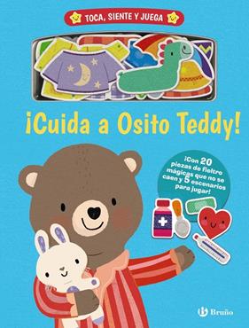 TOCA, SIENTE Y JUEGA : ¡CUIDA A OSITO TEDDY! | 9788469666364