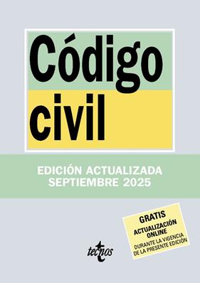 CÓDIGO CIVIL ( 9/2025 ) | 9788430992980 | EDITORIAL TECNOS