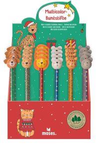 LLAPIS MULTICOLOR MOSES : CAP ANIMAL (16788) | 4033477167880