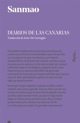 DIARIOS DE LAS CANARIAS | 9788416738090 | SANMAO